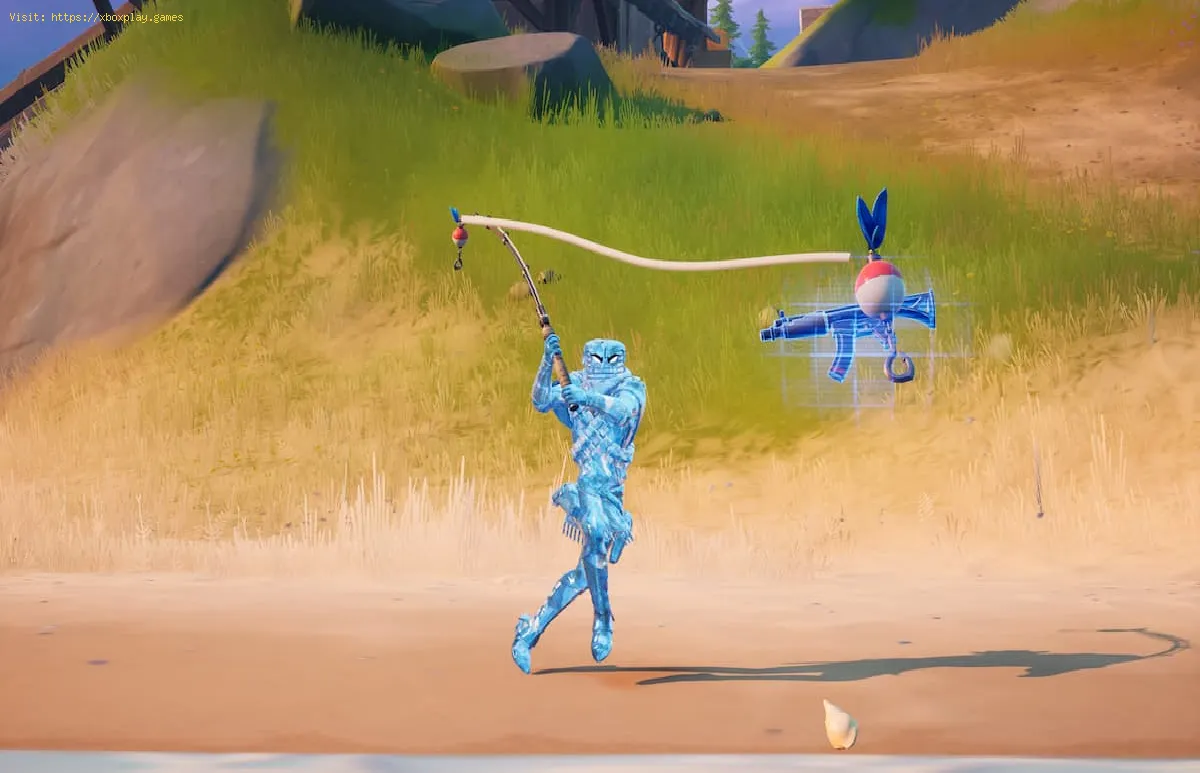 Fortnite: How to catch different types of weapons from fishing