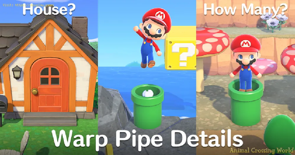 Animal Crossing New Horizons: How to get the Mario warp pipe