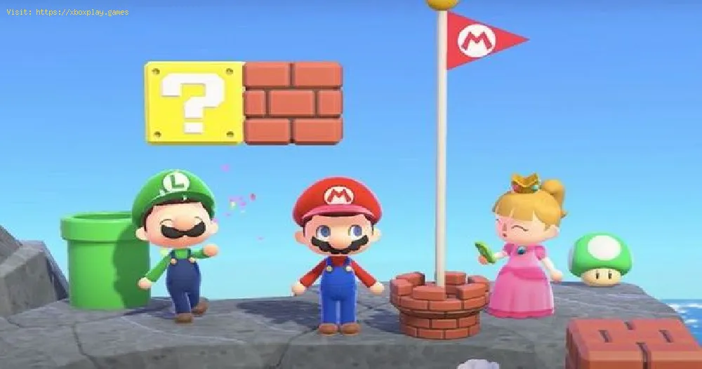 Animal Crossing New Horizons：マリオアップグレードアイテムを入手する方法