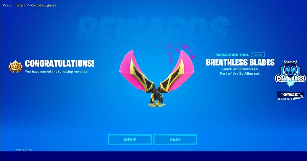 Fortnite: How to unlock the Breathless Blades