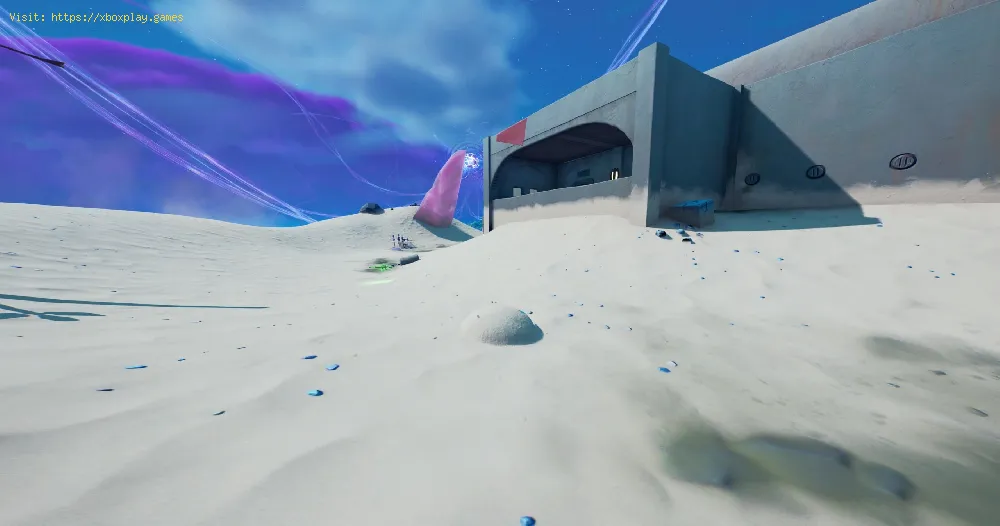 Fortnite：砂のトンネルをしながら敵の20メートル以内で5秒を過ごす方法
