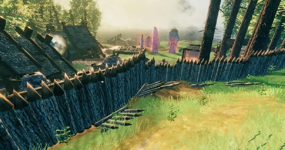 Valheim: How to Build the Perimeter with Sharp Stakes