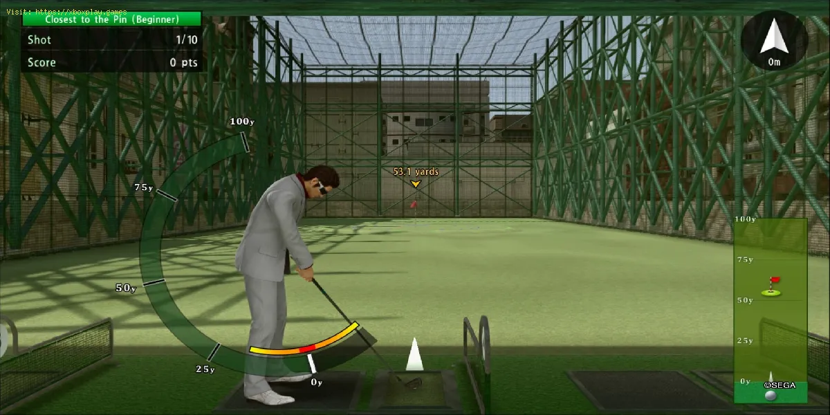Yakuza Kiwami 2 Tipps zum Gewinnen im fortgeschrittenen Golf-Minispiel