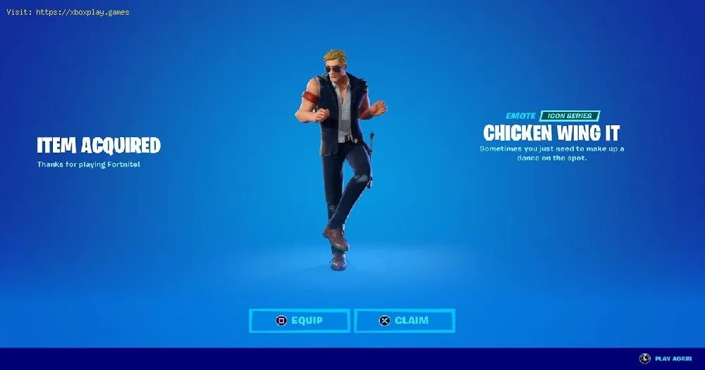 Fortnite: How to Get Chicken Wing-It Emote