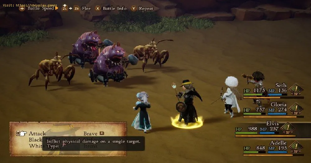 Bravely Default 2: How to get the Longshot Bow