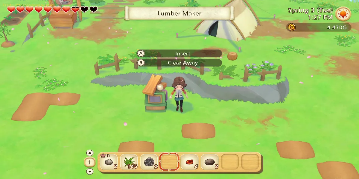 Story of Seasons Pioneers of Olive Town: Como obter o logger