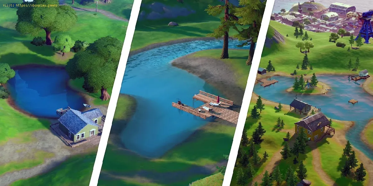 Fortnite: Wie man Camp Cod, Lake Canoe oder Stealthy Stronghold fischt