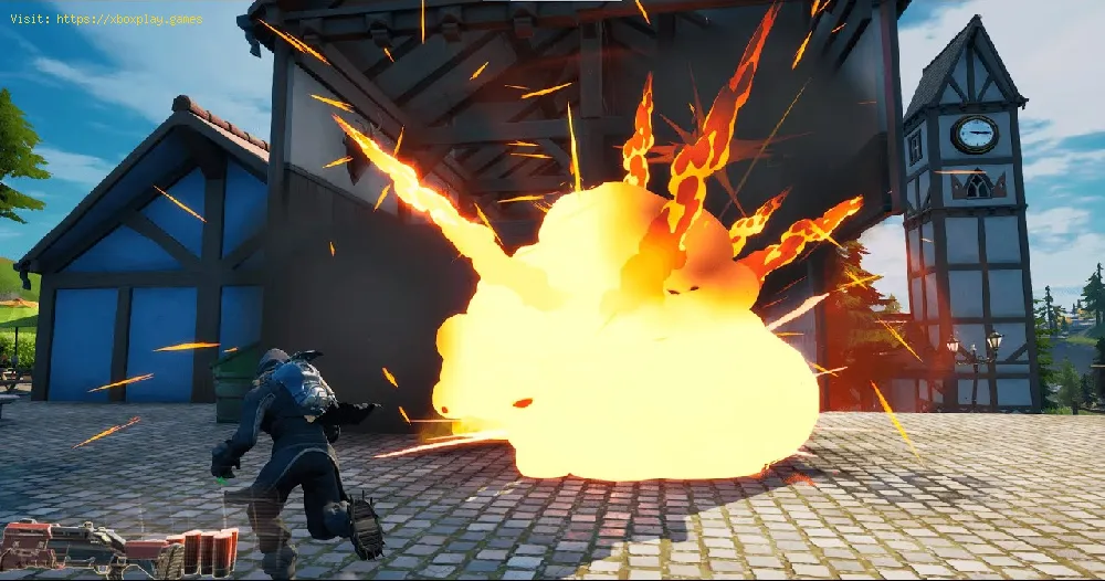Fortnite：第2章シーズン6で構造物に火をつける方法