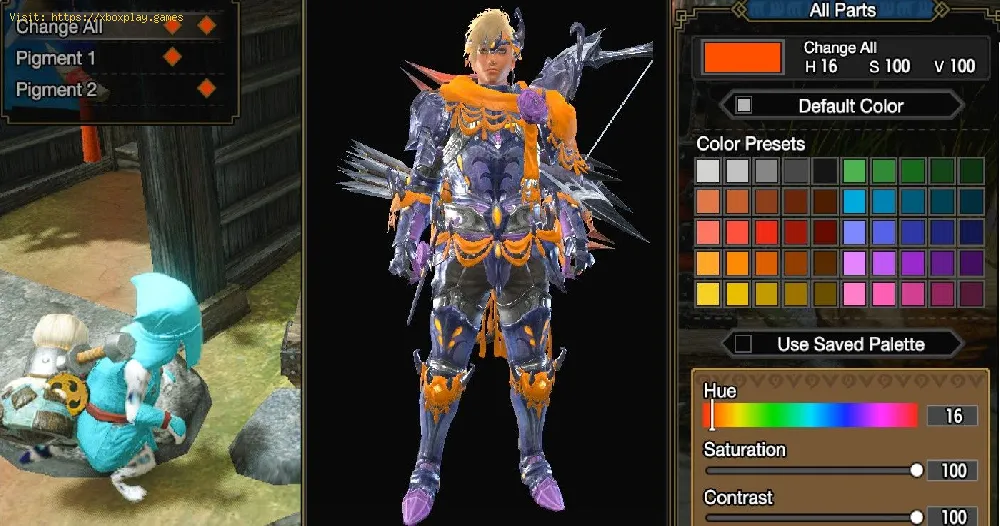 Monster Hunter Rise: Armor Pigment