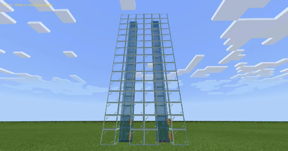 Minecraft: How to Craft a Water Elevator
