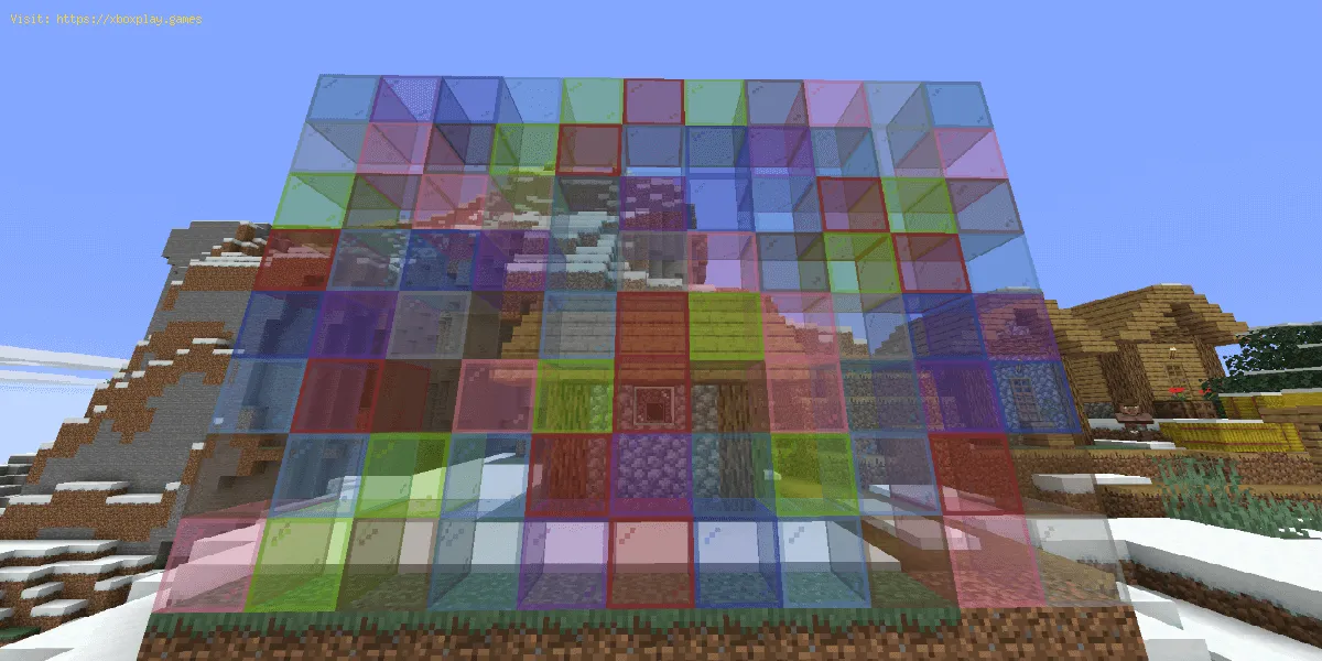 Minecraft: come creare vetrate rosse