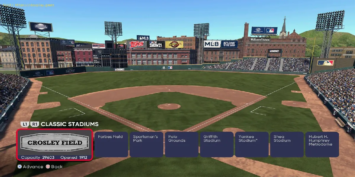 MLB The Show 21: Comment jouer dans des parcs personnalisés - Trucs et astuces