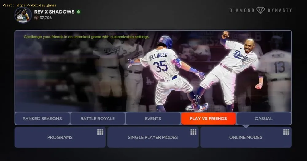 MLB The Show 21: Inviting Friends