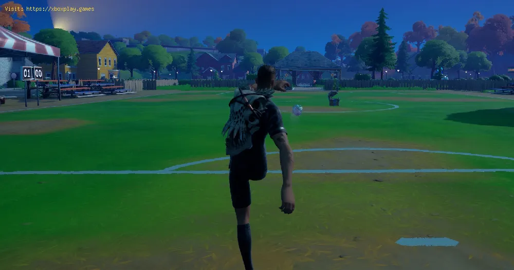 Fortnite: How to to Score Goal and Kick Soccer Ball Toy