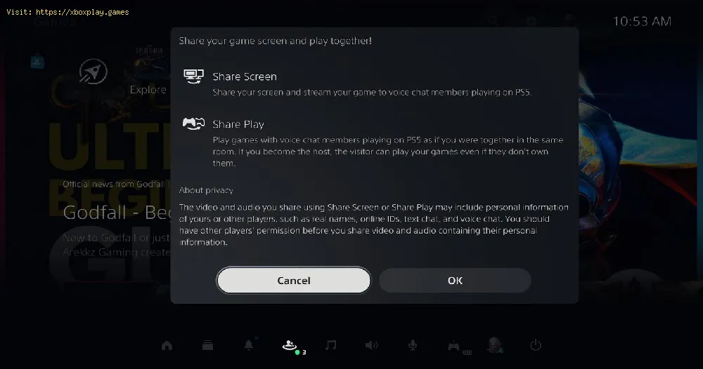 PS5: How to share PS5 screen on PS4