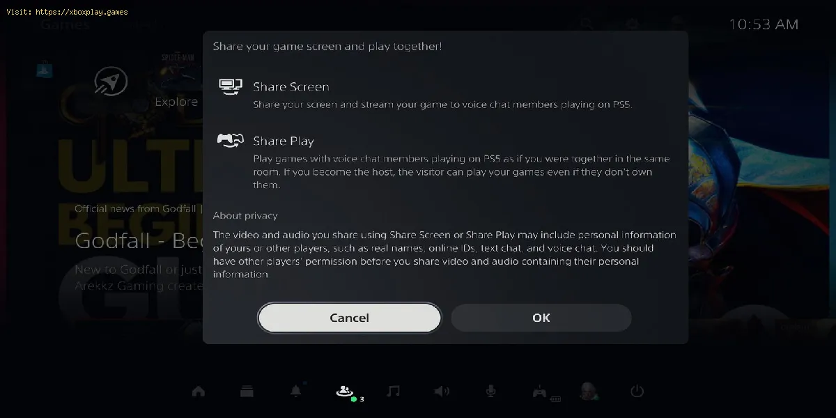 PS5: Cómo compartir la pantalla de PS5 en PS4