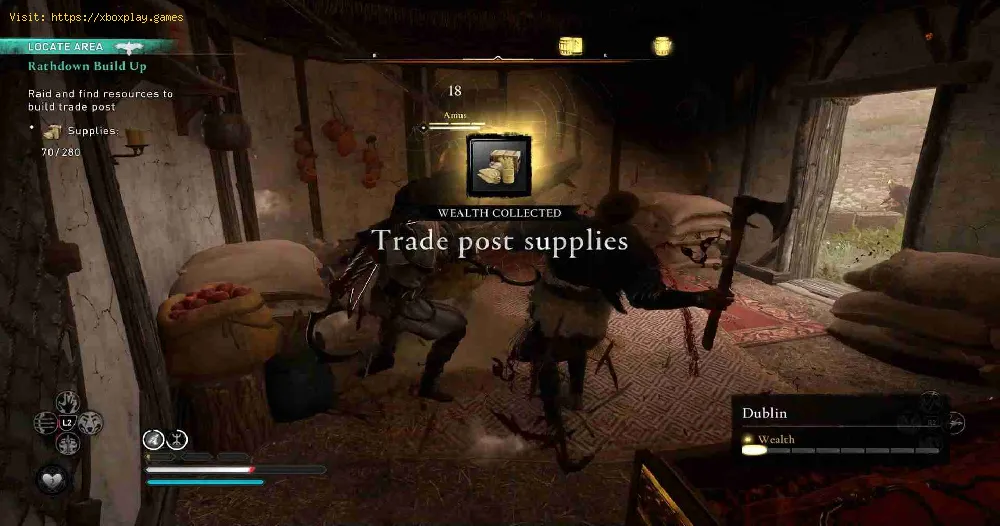 Assassin's Creed Valhalla：Wrath of theDruidsの交易所から物資を入手する方法