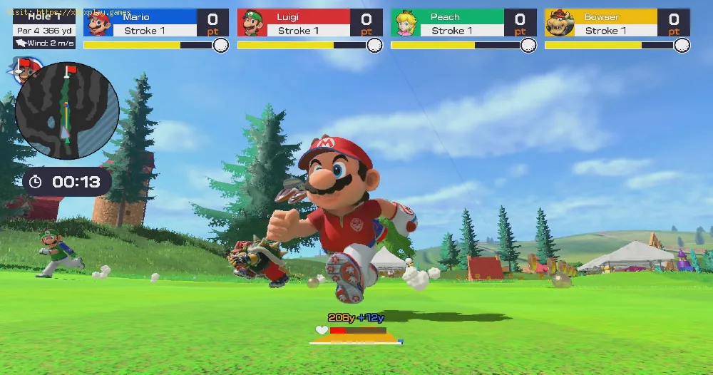 Mario Golf Super Rush：すべての文字のリスト