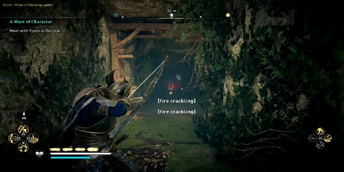 Assassin's Creed Valhalla: Como destruir o símbolo amaldiçoado na luz Tullagh