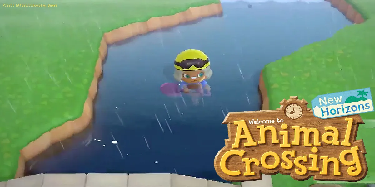 Animal Crossing New Horizons: comment échouer dans l'eau