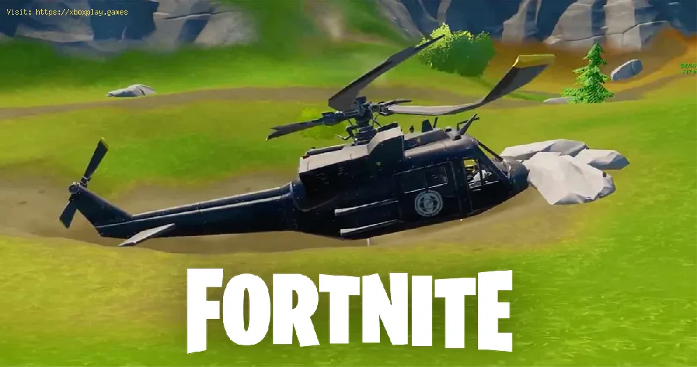 Fortnite: Where to investigate the downed black helicopter in Chapter 2 Season 6