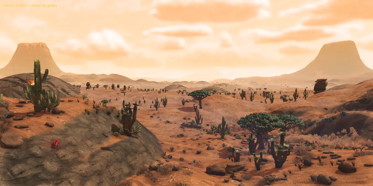 No Man's Sky : où trouver un monde désertique