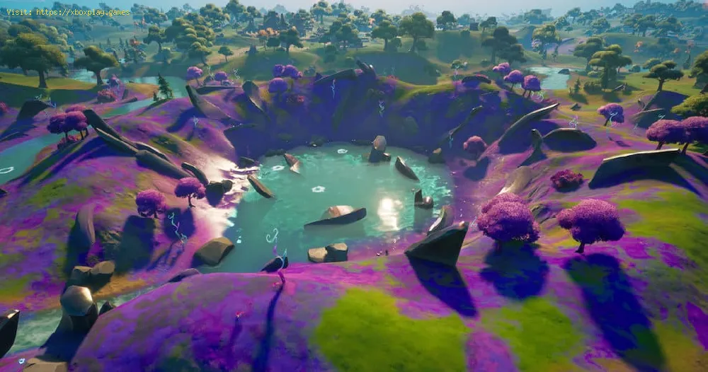 Fortnite : Where to harvest stone at The Aftermath
