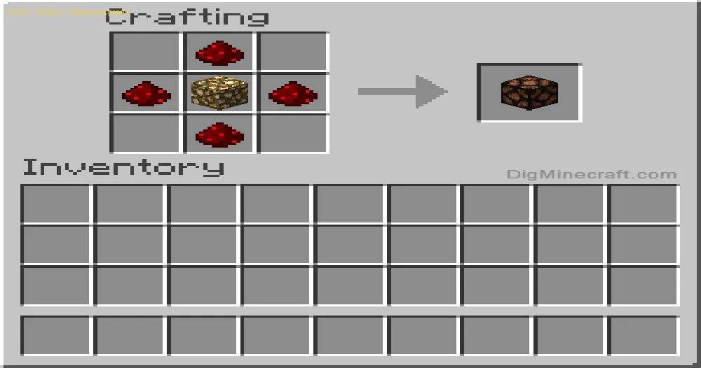Minecraft: How to Craft a Redstone Lamp