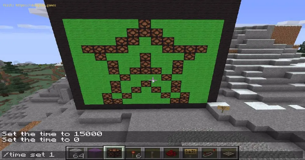 Minecraft：光信号の作り方