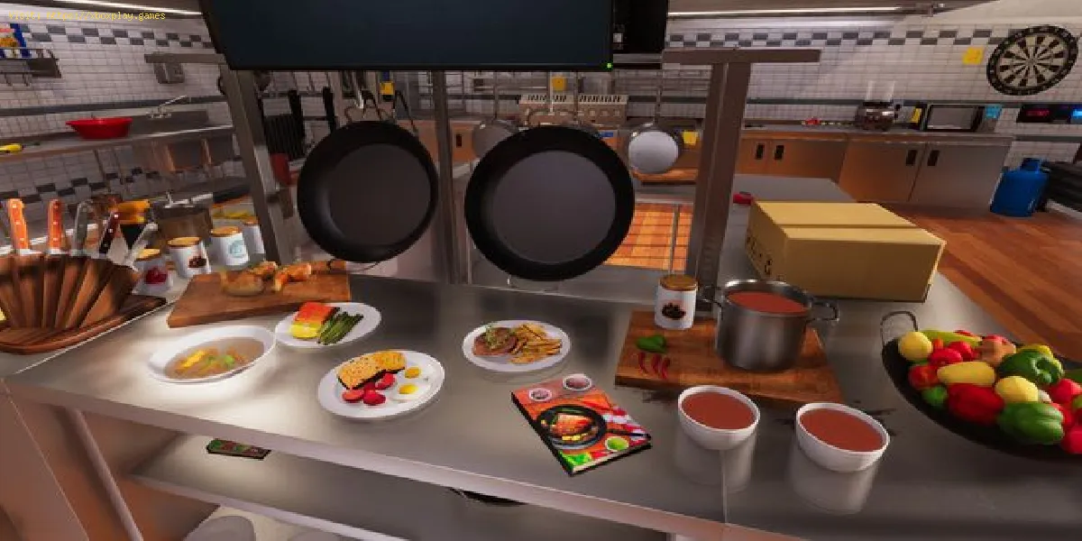 Guía de  Cooking Simulator: limpiar la cocina