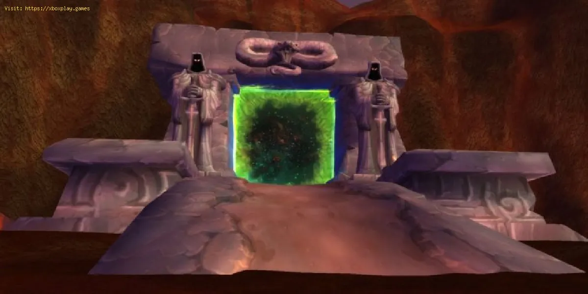 World of Warcraft Classic Burning Crusade: Onde encontrar um portal escuro