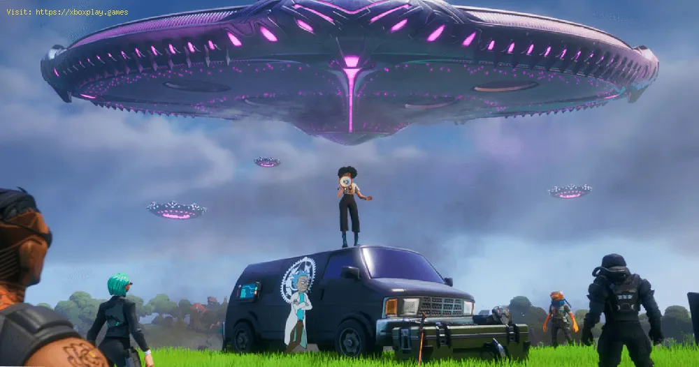 Fortnite: How to enter a UFO in Chapter 2 Season 7