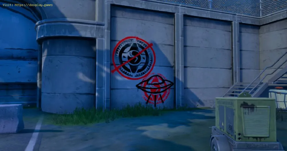 Fortnite: Where to Find a graffiti-covered wall at Hydro 16 or near Catty Corner