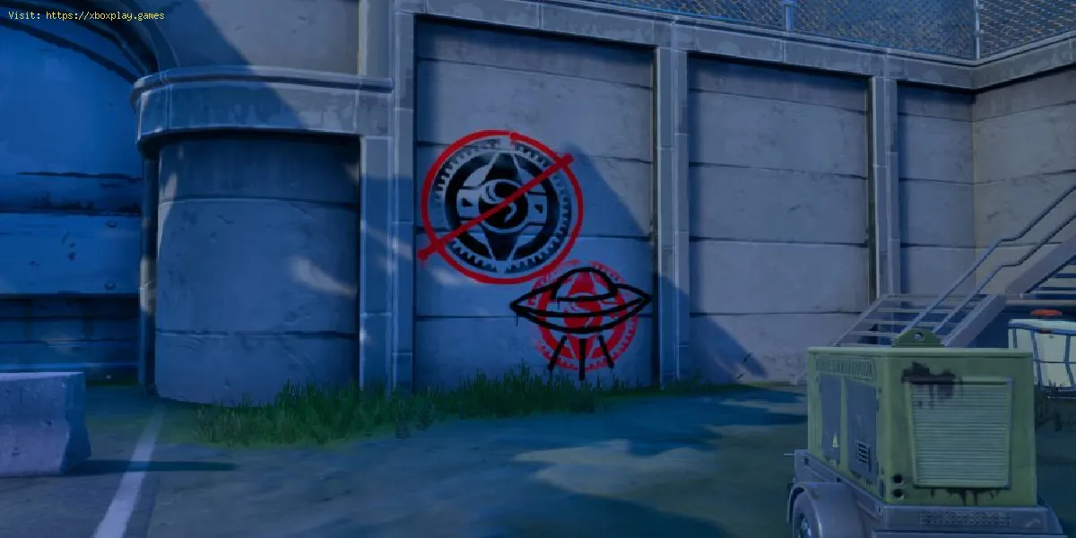 Fortnite: Onde encontrar uma parede coberta de graffiti em Hydro 16 ou perto de Catty Corner