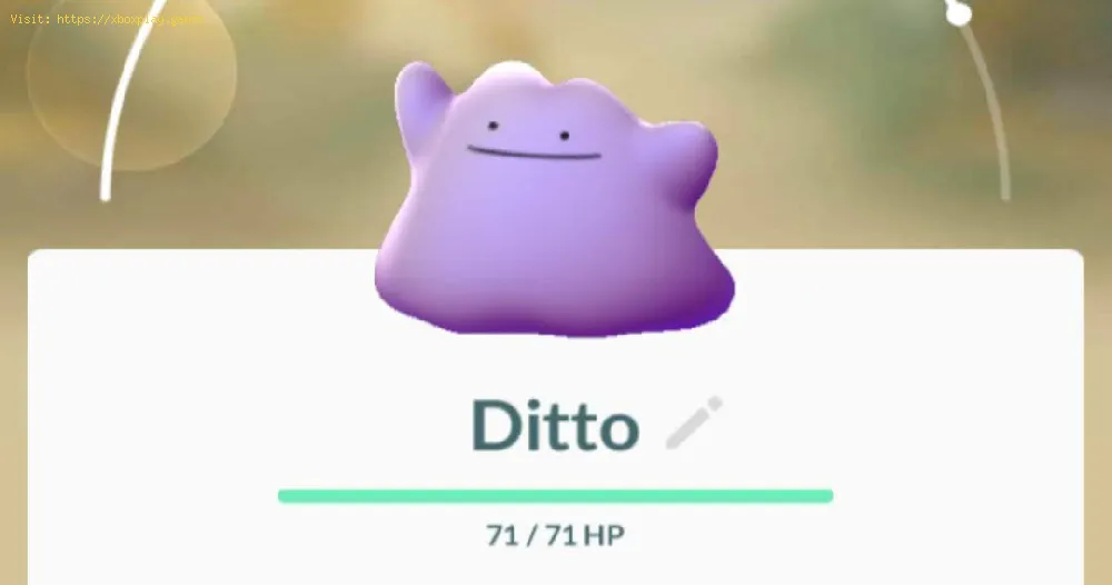 Pokémon GO : How To Catch A Ditto