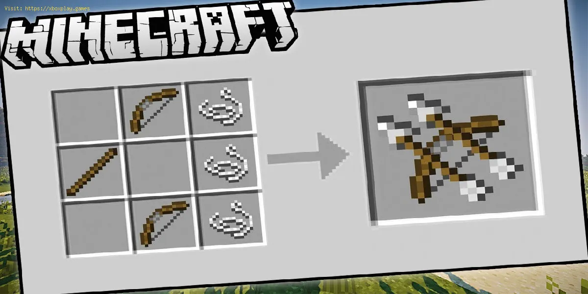 Minecraft: Cómo hacer una flecha