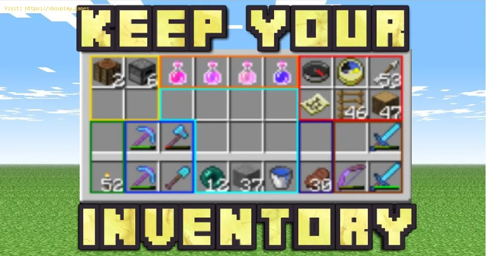 Minecraft: How To Get Your Inventory When You Die