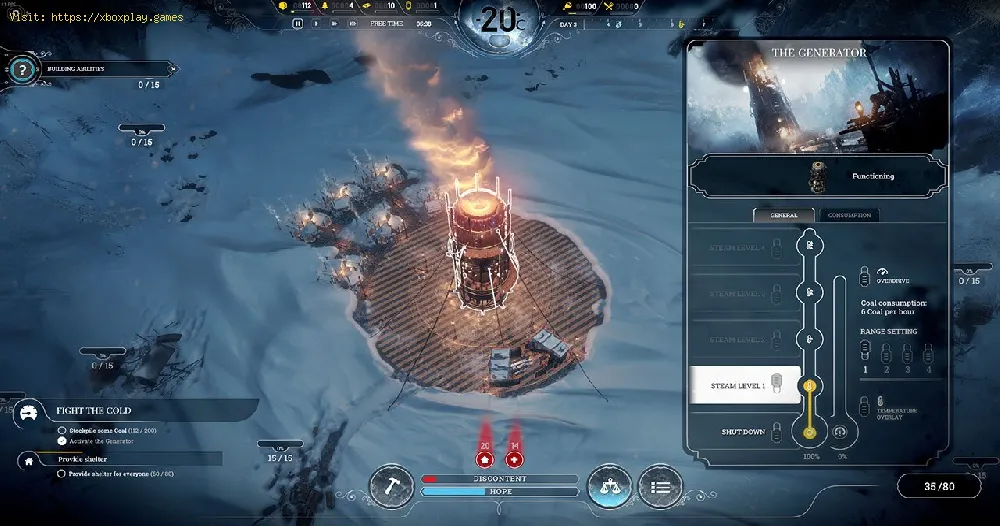 Frostpunk: How to Heat Settlers' Houses