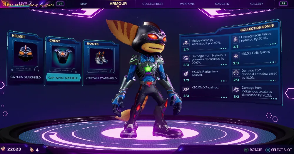 Ratchet and Clank Rift Apart: How to Get Captain Star Shield Armor Set