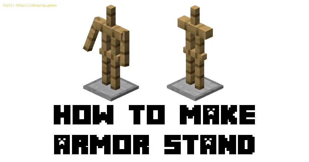 Minecraft: How to Make an Armor Stand