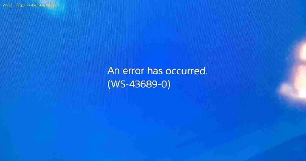 PS4: How to fix error code ws-43689-0 for PlayStation Plus