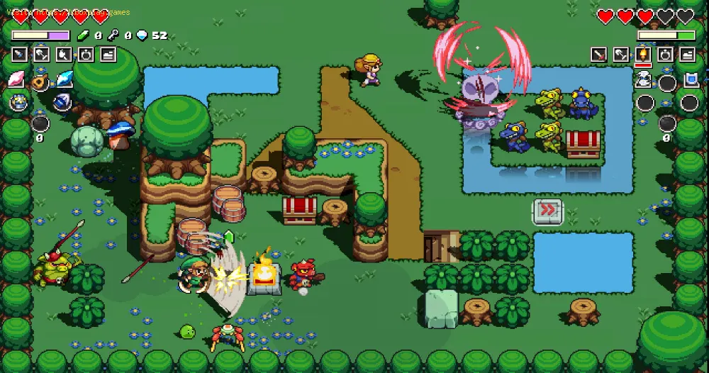 Cadence of Hyrule: How to solve  Lost Woods puzzle