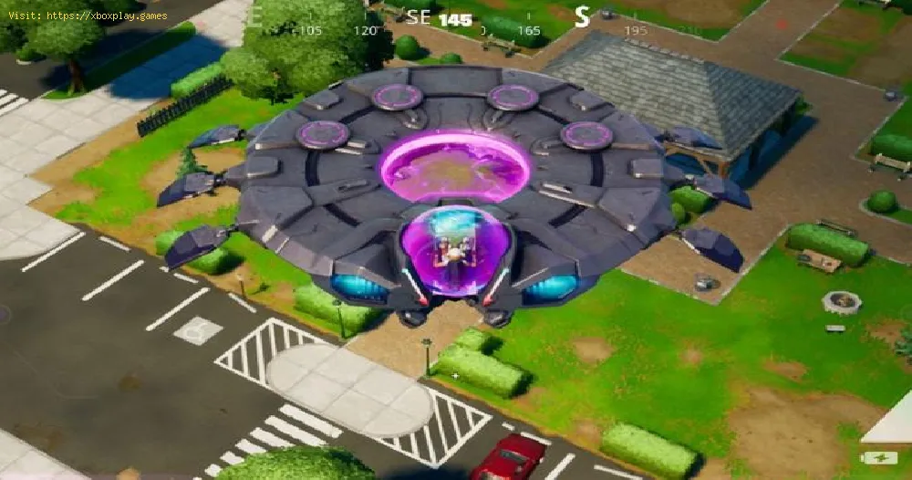 Fortnite : How to travel 1000m in a saucer in Season 7