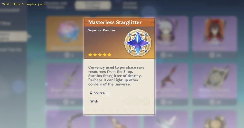 Genshin Impact: How to Get Starglitter