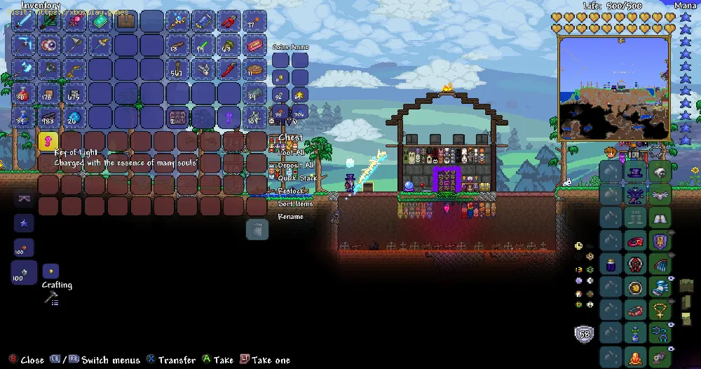 Terraria: How to Get a Key of Night