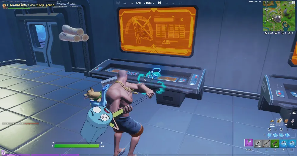 Fortnite: How to destroy Computer Equipment at Satellite Stations or Corny Complex
