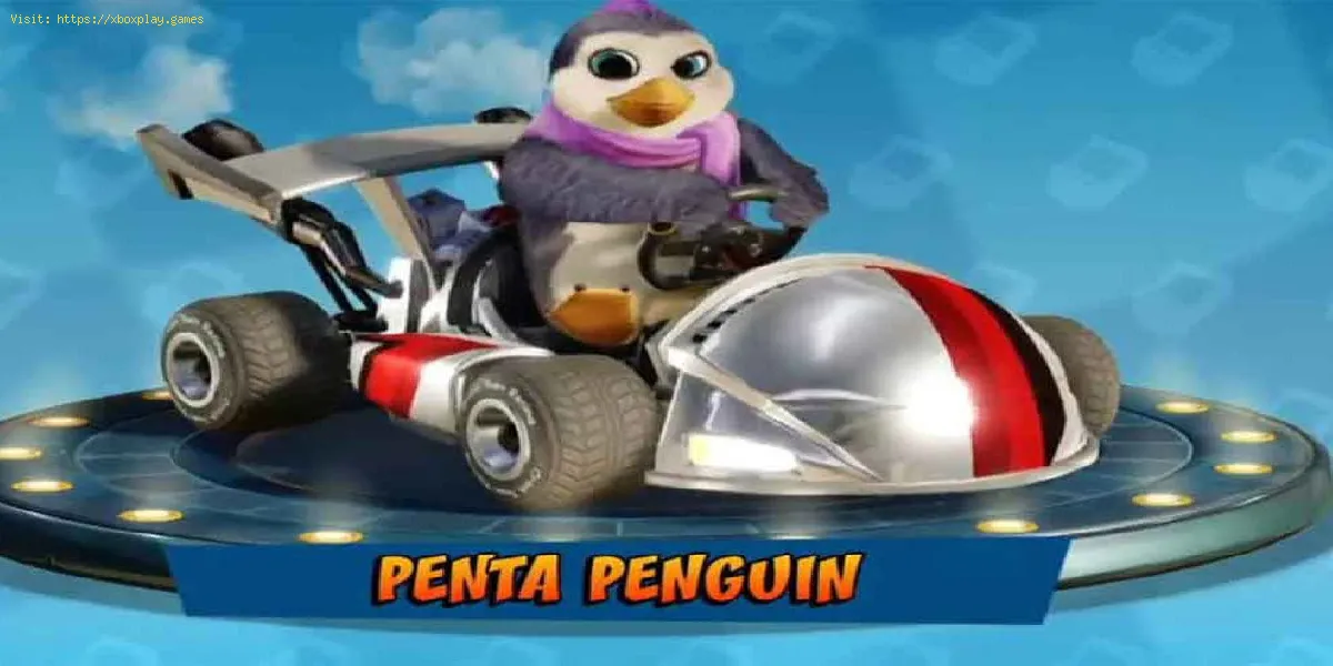 Crash Team Racing Nitro-Fueled: desbloquear o Penta Penguin