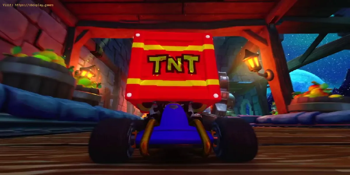 Crash Racing Team Nitro-Fueled - Como remover a caixa TNT