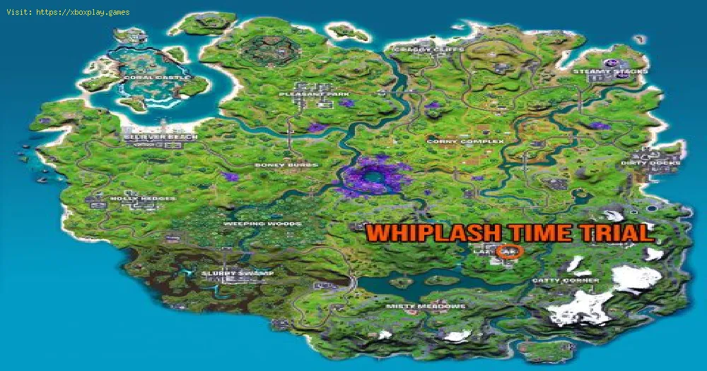 Fortnite: Where to complete Whiplash time trials