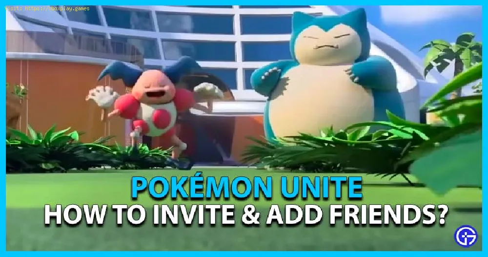 Pokémon Unite: How to add friends